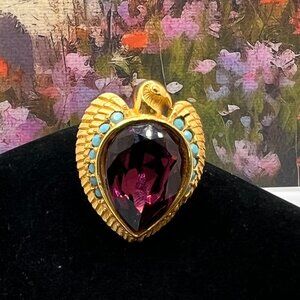Elizabeth Taylor for Avon Egyptian Style Ring